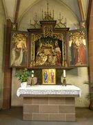 Marienaltar mit Tabernakel